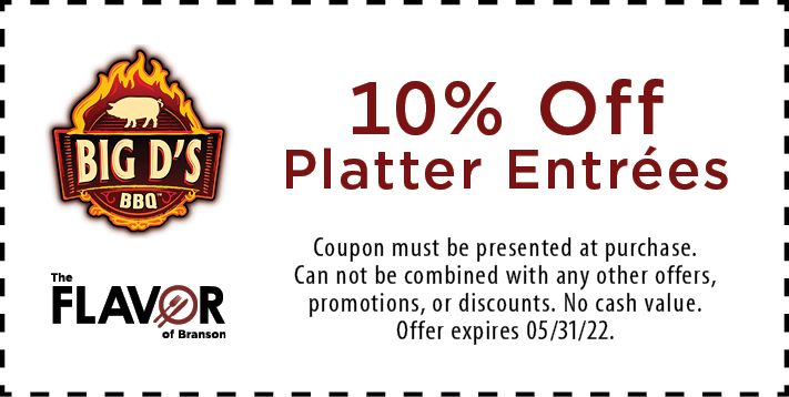 Free Dining Coupons - Branson Restaurants